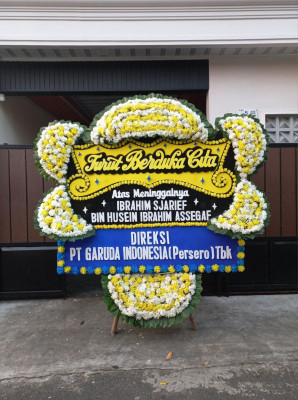 Papan Bunga Duka di Pontap